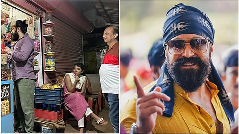 ಎಡಚಿತ್ರದಲ್ಲಿ ರಾಕಿಂಗ್ ಸ್ಟಾರ್ ಯಶ್ ಅಂಗಡಿಯಿಂದ ತಿಂಡಿ ಖರೀದಿಸುತ್ತಿರುವುುದು, ಬಲಚಿತ್ರದಲ್ಲಿ ಬಳ್ಳಾರಿಗೆ ಭೇಟಿ ನೀಡಿದ್ದ ಸಂದರ್ಭ(ಸಂಗ್ರಹ ಚಿತ್ರ)