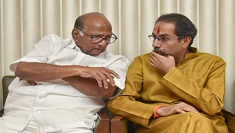 ಶರದ್ ಪವಾರ್ ಮತ್ತು ಉದ್ಧವ್ ಠಾಕ್ರೆ