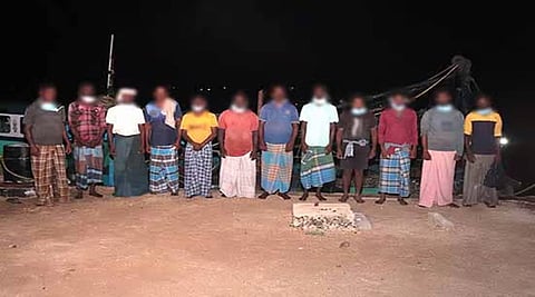 ಬಂಧಿತ ಮೀನುಗಾರರು