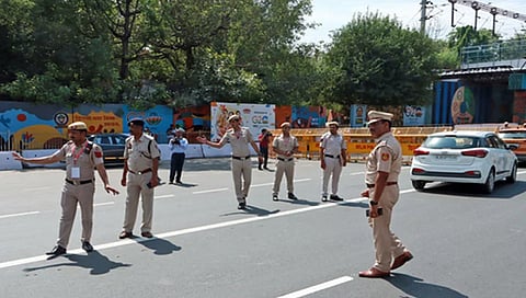 ದೆಹಲಿ ಪೊಲೀಸರಿಂದ ಬಿಗಿ ಭದ್ರತೆ