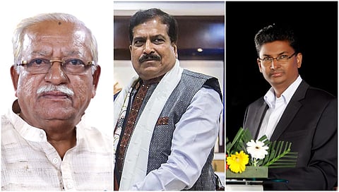 ರಮೇಶ್ ಜಿಗಜಿಣಗಿ, ಸುರೇಶ್ ಅಂಗಡಿ ಮತ್ತು ಸತೀಶ್ ಜಾರಕಿಹೊಳಿ