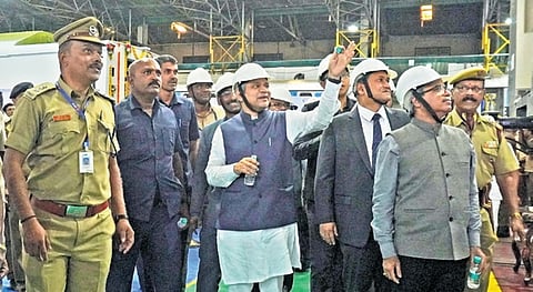 ಕೇಂದ್ರ ರೈಲ್ವೆ ಸಚಿವ ಅಶ್ಚಿನಿ ವೈಷ್ಣವ್‌ 