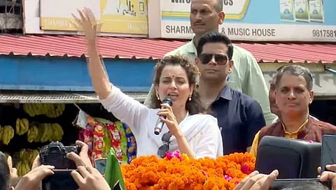 ಕಂಗನಾ ರಣಾವತ್ ಚುನಾವಣಾ ಪ್ರಚಾರ