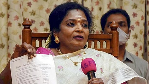 ತಮಿಳ್​ಇಸಯ್ ಸೌಂದರ್ ರಾಜನ್ ರಾಜೀನಾಮೆ