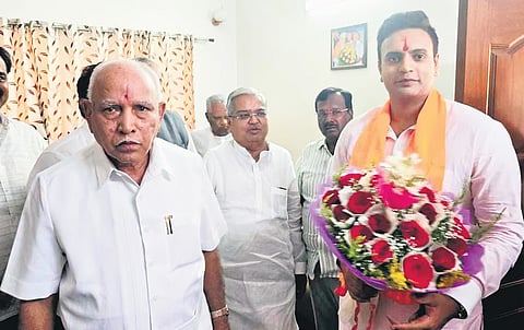 ಯಡಿಯೂರಪ್ಪ ಭೇಟಿಯಾದ ಯದುವೀರ್ ಒಡೆಯರ್