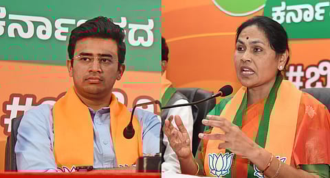ತೇಜಸ್ವಿ ಸೂರ್ಯ - ಶೋಭಾ ಕರಂದ್ಲಾಜೆ