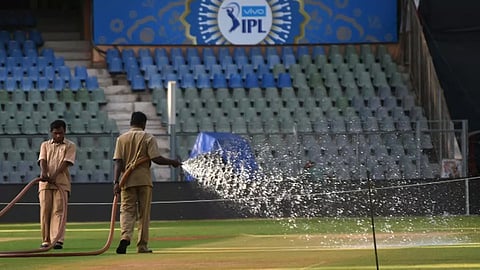 treated water supply at Stadium
