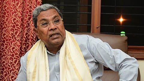ಸಿಎಂ ಸಿದ್ದರಾಮಯ್ಯ 