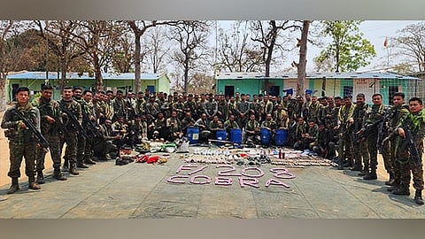 Naxal camp busted in Sukma