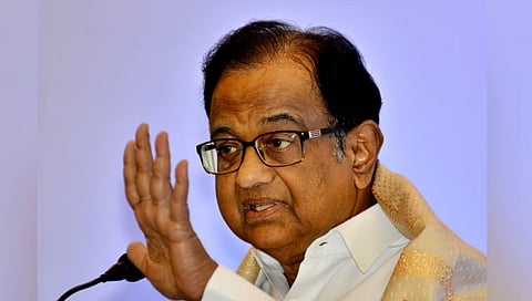 ಕಾಂಗ್ರೆಸ್ ಹಿರಿಯ ನಾಯಕ ಪಿ ಚಿದಂಬರಂ