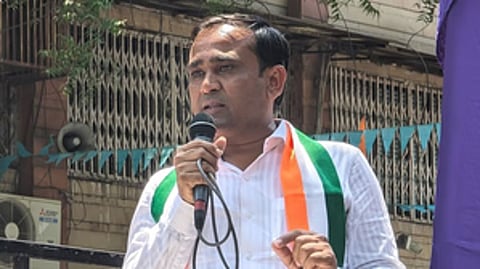 Congress Candidate for the Surat Lok Sabha candidate Nilesh Kumbhani
