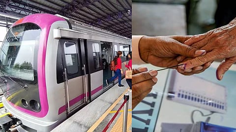 Metro Service for Lok Sabha Elections