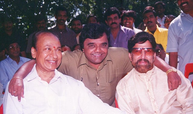 ಕನ್ನಡದ ದಿಗ್ಗಜ ನಟರಾದ ಡಾ. ರಾಜ್ ಕುಮಾರ್, ವಿಷ್ಣುವರ್ಧನ್ ಅವರೊಂದಿಗೆ ದ್ವಾರಕೀಶ್