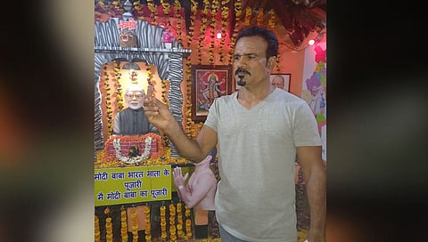 ಕಾಳಿ ಮಾತೆಗೆ ಕೈಬೆರಳು ಅರ್ಪಿಸಿದ ಅರುಣ್ ವರ್ಣೇಕರ್.