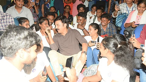 ಕಾರ್ಯಕ್ರಮದಲ್ಲಿ ಪಾಲ್ಗೊಂಡ ನಟ ರಮೇಶ್ ಅರವಿಂದ್