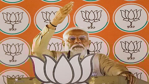 ಪಿಲಿಭಿತ್‌ನಲ್ಲಿ ಚುನಾವಣಾ ರ್‍ಯಾಲಿಯನ್ನುದ್ದೇಶಿಸಿ ಮಾತನಾಡಿದ ಪ್ರಧಾನಿ ನರೇಂದ್ರ ಮೋದಿ