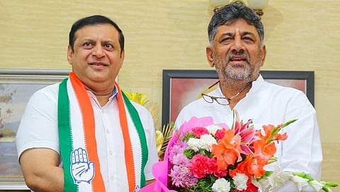 ಡಿಸಿಎಂ ಡಿಕೆ ಶಿವಕುಮಾರ್ ಜೊತೆಗೆ ದೀಪಕ್ ತಿಮ್ಮಯ್ಯ