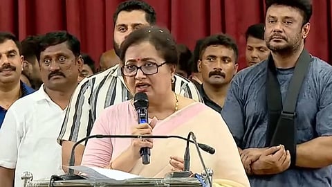 ಬಹಿರಂಗ ಸಮಾವೇಶದಲ್ಲಿ ಮಾತನಾಡಿದ ಸಂಸದೆ ಸುಮಲತಾ 