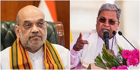 ಅಮಿತ್ ಶಾ- ಸಿದ್ದರಾಮಯ್ಯ