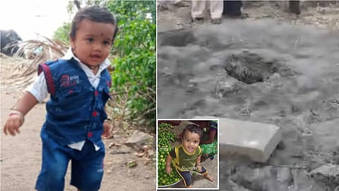 boy falls into borewell in vijayapura