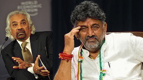 Sam Pitroda-DK Shivakumar