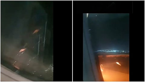ಬೆಂಗಳೂರು: ಎಂಜಿನ್ ನಲ್ಲಿ ಬೆಂಕಿ, ಕೆಂಪೇಗೌಡ ಏರ್ ಪೋರ್ಟ್ ನಲ್ಲಿ ತುರ್ತು ಭೂಸ್ಪರ್ಶ ಮಾಡಿದ ಏರ್ ಇಂಡಿಯಾ ವಿಮಾನ