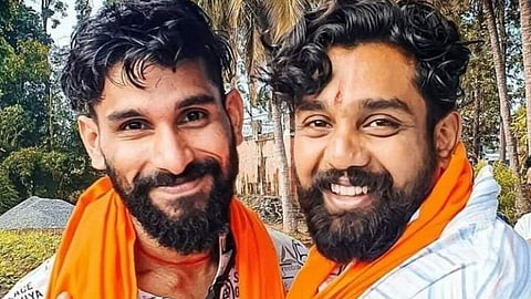 ಜಿಮ್ ಟ್ರೈನರ್ ಪ್ರಶಾಂತ್ ಪೂಜಾರಿ ಜೊತೆ ನಟ ಧ್ರುವ ಸರ್ಜಾ 