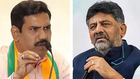 ಬಿ.ವೈ.ವಿಜಯೇಂದ್ರ - ಡಿ ಕೆ ಶಿವಕುಮಾರ್