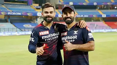 ವಿರಾಟ್ ಕೊಹ್ಲಿ, ದಿನೇಶ್ ಕಾರ್ತಿಕ್