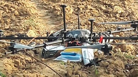 BSF opens fire on Pakistani drone along IB