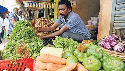 ಬೆಂಗಳೂರಿನ ತರಕಾರಿ ಮಾರಾಟಗಾರ