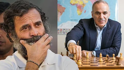 Garry Kasparov-Rahul Gandhi
