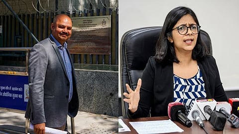 Arvind Kejriwal's secretary Bhibhav Kumar- AAP Rajya Sabha MP Swati Maliwal