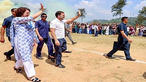 ಪ್ರಿಯಾಂಕಾ ಗಾಂಧಿ, ರಾಹುಲ್ ಗಾಂಧಿ