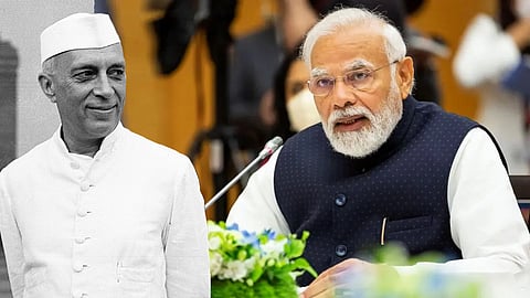 Jawaharlal Nehru-Narendra Modi