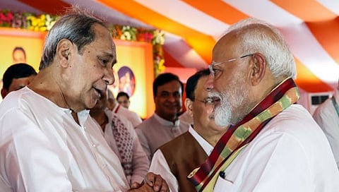 ನವೀನ್ ಪಟ್ನಾಯಕ್, ಪ್ರಧಾನಿ ಮೋದಿ