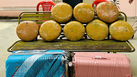 Over 65 kg ganja seized