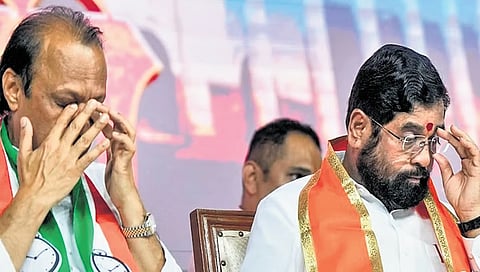 ajit Pawar-CM Eknath Shindhe