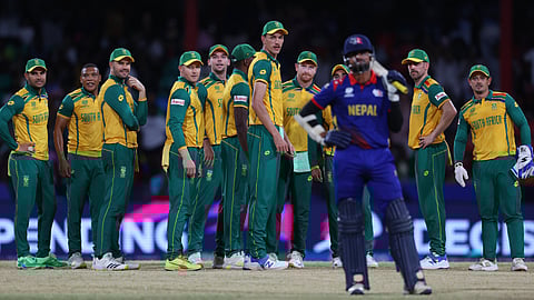 South Africa won by 1 run against Nepal