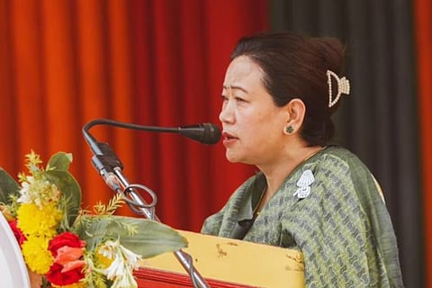 Tenzing Norbu Lamtha, the lone Sikkim Democratic Front MLA on Wednesday joined the ruling Sikkim Krantikari Morcha