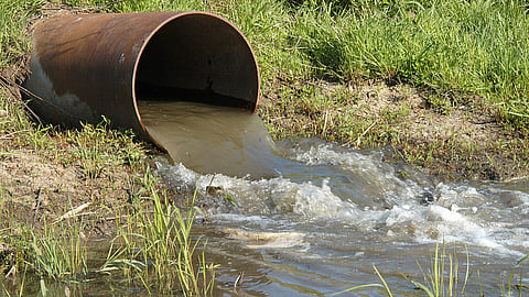 discharge of effluents into water bodies