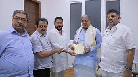 ಸಿಎಂ ಸಿದ್ದರಾಮಯ್ಯಗೆ ರಾಜಿನಾಮೆ ಪತ್ರ ರವಾನೆ
