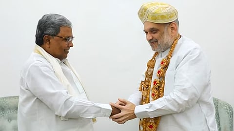 ಸಿದ್ದರಾಮಯ್ಯ-ಅಮಿತ್ ಶಾ