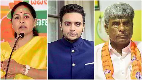 ಸಂಸತ್ತಿಗೆ ಆಯ್ಕೆಯಾದ ಬಿಜೆಪಿ ಅಭ್ಯರ್ಥಿಗಳು