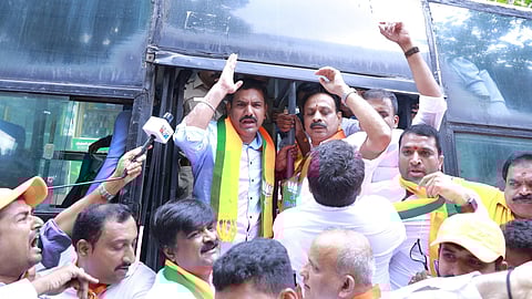 ಬಿಜೆಪಿ ಪ್ರತಿಭಟನೆ