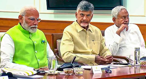 ನರೇಂದ್ರ ಮೋದಿ, ಚಂದ್ರ ಬಾಬು ನಾಯ್ಡು ಮತ್ತು ನಿತೀಶ್ ಕುಮಾರ್