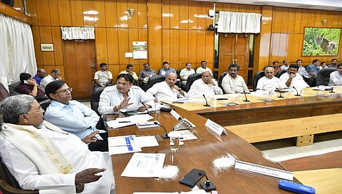 ಸಿಎಂ ಸಿದ್ದರಾಮಯ್ಯ ನೇತೃತ್ವದ ಸಭೆ