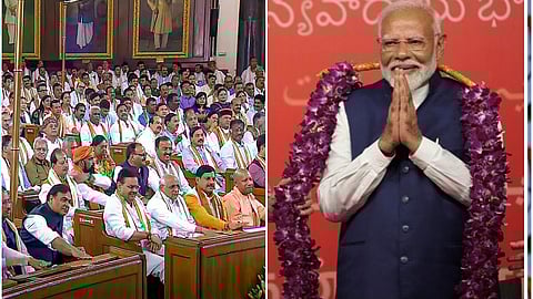 ಎನ್ ಡಿಎ ಸಂಸದೀಯ ನಾಯಕನಾಗಿ ನರೇಂದ್ರ ಮೋದಿ ಆಯ್ಕೆ