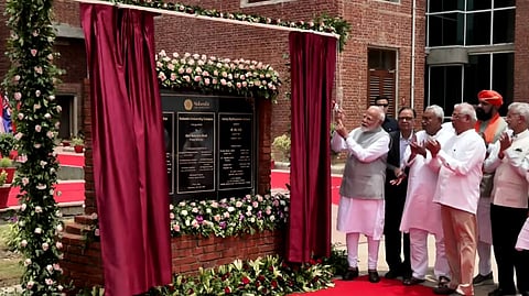 ನಳಂದ ಜಿಲ್ಲೆಯ ರಾಜ್‌ಗೀರ್‌ನಲ್ಲಿ ನಳಂದ ವಿಶ್ವವಿದ್ಯಾಲಯದ ಹೊಸ ಕ್ಯಾಂಪಸ್ ನ್ನು ಪ್ರಧಾನಿ ನರೇಂದ್ರ ಮೋದಿ ಉದ್ಘಾಟಿಸಿದರು.