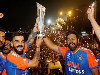 Virat Kohli and Rohit Sharma 